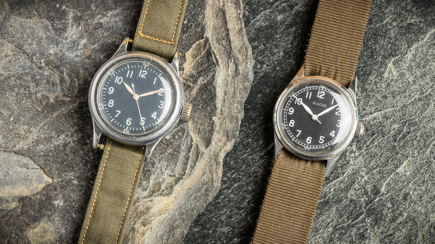 Modèles militaires Bulova.