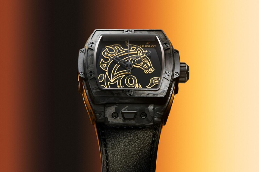 Hublot Big Bang Frosted Carbon Year of The Horse. Photo : Hublot