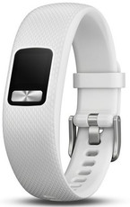Bracelet en silicone Garmin (pro Vívofit 4), blanc, taille S/M