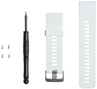 Bracelet en silicone Garmin (pro Forerunner 35), blanc