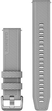Bracelet en silicone Garmin 20mm, Powder Grey, Quick Release, 010-12925-00