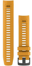 bracelet en silicone Garmin 22mm (pour Instinct), jaune, 010-12854-03
