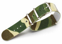 bracelet en nylon Ricardo Kronplatz, camouflage, NATO