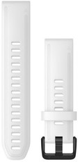 Bracelet en silicone Garmin 20mm (pro Garmin Fenix 8/7S/6S (43mm), aj.), blanc V1, QuickFit