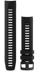 Bracelet en silicone Garmin 22mm (pour Instinct), noir, 010-12854-18