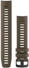 Bracelet en silicone Garmin 22mm (pour Instinct), marron, 010-12854-19