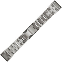 Bracelet en titane Garmin 26mm (pro Garmin Fenix 8/7X/6X (51mm), Tactix aj.), gris, QuickFit