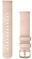 bracelet en nylon Garmin 20mm (pour Venu, Venu Sq, Venu 2 plus etc.), rose, Quick Release, 010-12924-12