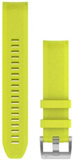 bracelet en silicone Garmin 22mm (pour MARQ), jaune V1, 010-12738-16