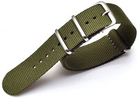 bracelet en nylon Ricardo Kronplatz, vert, NATO