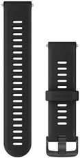 bracelet en silicone Garmin 22mm (pour Forerunner 745), noir, 010-11251-9B