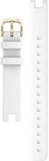 bracelet en cuir Garmin 14mm (Lily), blanc V2, 010-13068-A6