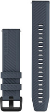 Bracelet en silicone Garmin 20mm (pour Venu, Venu Sq, Venu 2 plus etc.), bleu V1, Quick Release, 010-13076-01