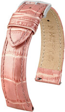 Bracelet en cuir rose Hirsch Duke Metallic M 01027122-2 (Teletina)