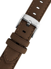 Bracelet en cuir Morellato Flake 5615D60.032 M, brun, matériau recyclé