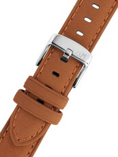 Bracelet en cuir Morellato Flake 5615D60.037 M, brun, matériau recyclé