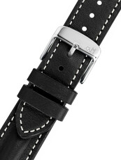 Bracelet en cuir Morellato Sailing M 5617C03.019, noir