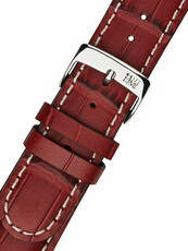 Bracelet en cuir Morellato Guttuso 3882A59.080 M, rouge
