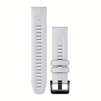 Bracelet en silicone Garmin 22mm, Whitestone, QuickFit, 010-13111-02