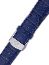 Bracelet en cuir Orient UDCGTSD 22mm (pour modèle CEX0P), bleu