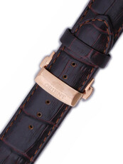 bracelet en cuir Orient UDCVWRT 24mm (pour modèle FETAC), marron