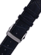Bracelet en cuir Orient UDEYDSD 22mm (pour modèles ET0T, AK00), bleu