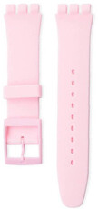 bracelet en silicone Ricardo Barletta 17mm (pour Swatch), rose
