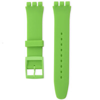 bracelet en silicone Ricardo Barletta (pour Swatch), vert