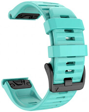 bracelet en silicone Ricardo Livigno 20mm, Blue, QuickFit