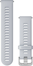 bracelet en silicone Garmin 22mm (pour Venu, Forerunner 255, Vívoactive 4 etc.), blanc, Quick Release, 010-11251-3B