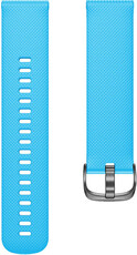 Bracelet en silicone Ricardo 20mm (pro Garmin Venu, Venu Sq, Venu 2 plus aj.), bleu V1, Quick Release