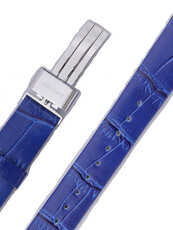Bracelet en cuir Orient UDBZFSD 13mm (pour modèle NRAH), bleu