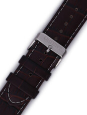 Bracelet en cuir Orient UDFFCS1 22mm (pour modèle FEU0B), marron