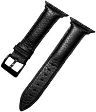 Bracelet en cuir Ricardo (pro Apple Watch 42/44/45/49mm), noir V1