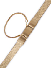Bracelet en acier inoxydable Orient NCEDGGG, doré