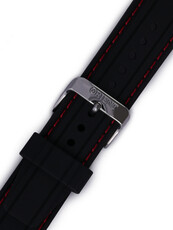 bracelet en silicone Orient VDFCKSW 22mm (pour modèle FUNG3), noir