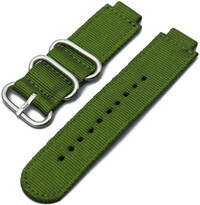 Bracelet en nylon Ricardo (pro Casio G-Shock GM-110/GA-2100, GA-110, DW-5600), vert