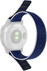 Bracelet en nylon Ricardo Cortina 20mm, Blue, à enfiler