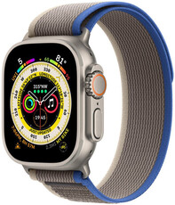 Bracelet en nylon Apple (pro Apple Watch 42/44/45/49mm), brun, taille S/M