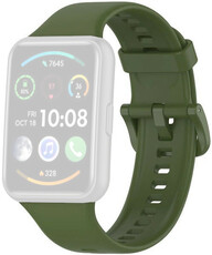 bracelet en silicone Ricardo Cime Bianche 20mm (pour Huawei Watch Fit), Green