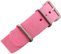 Bracelet en nylon Ricardo, rose V1, NATO