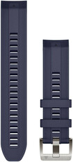 Bracelet en silicone Garmin 22mm (pro Garmin MARQ), bleu V2, QuickFit