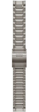 bracelet en titane Garmin 22mm (pour Garmin MARQ 2), argenté, QuickFit, 010-13225-12