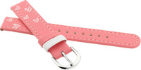 bracelet de montre JVD RJ7201.2 15mm, rose, pour enfant