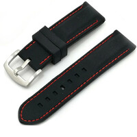 Bracelet en silicone Ricardo Fermo, noir V1