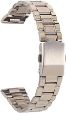 Bracelet en acier Ricardo Fano, argent, + raccourcisseur