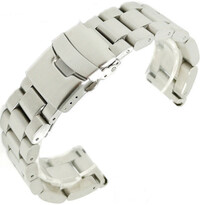 Bracelet en acier inoxydable Ricardo Vacone, argenté