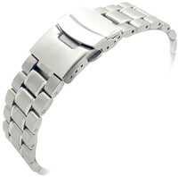 Bracelet en acier Ricardo Vacone, argent