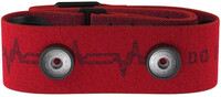 Ceinture pectorale Polar Pro Beat, rouge, taille M-XXL, sans capteur