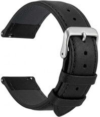 bracelet en cuir Ricardo Imola, noir V1